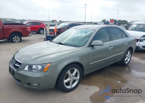 2008 Hyundai Sonata Limited V6/Se V6 from USA, damaged, VIN 5NPEU46F18H311237